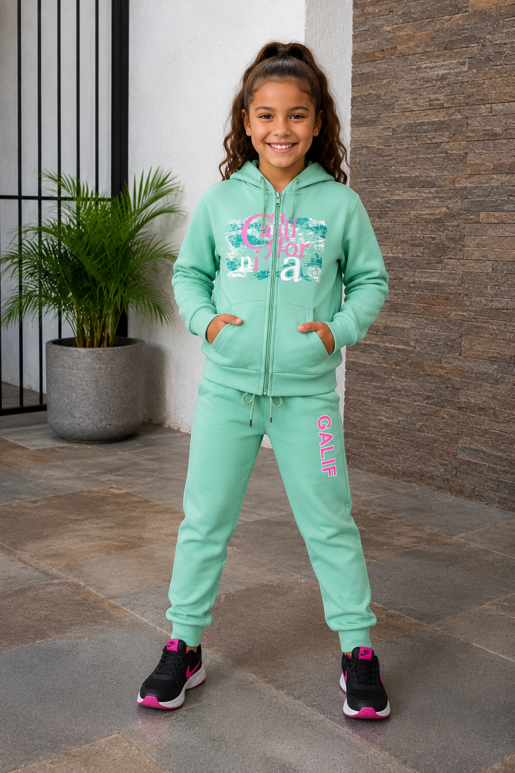 Conjunto de Pants Felpa para Niños