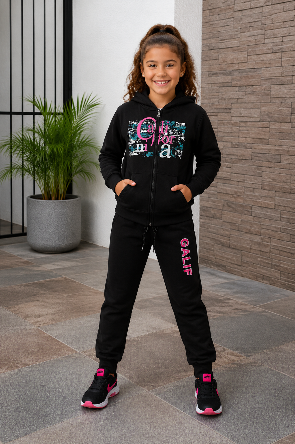 Conjunto de Pants Felpa para Niños