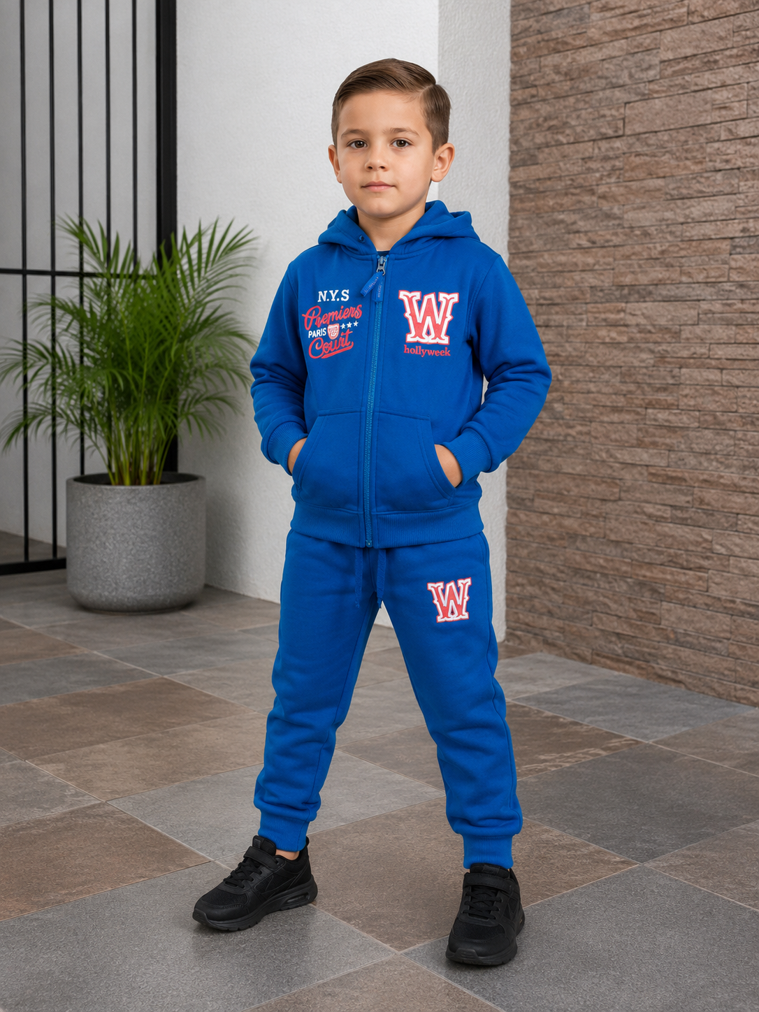 Conjunto de Pants Felpa para Niños