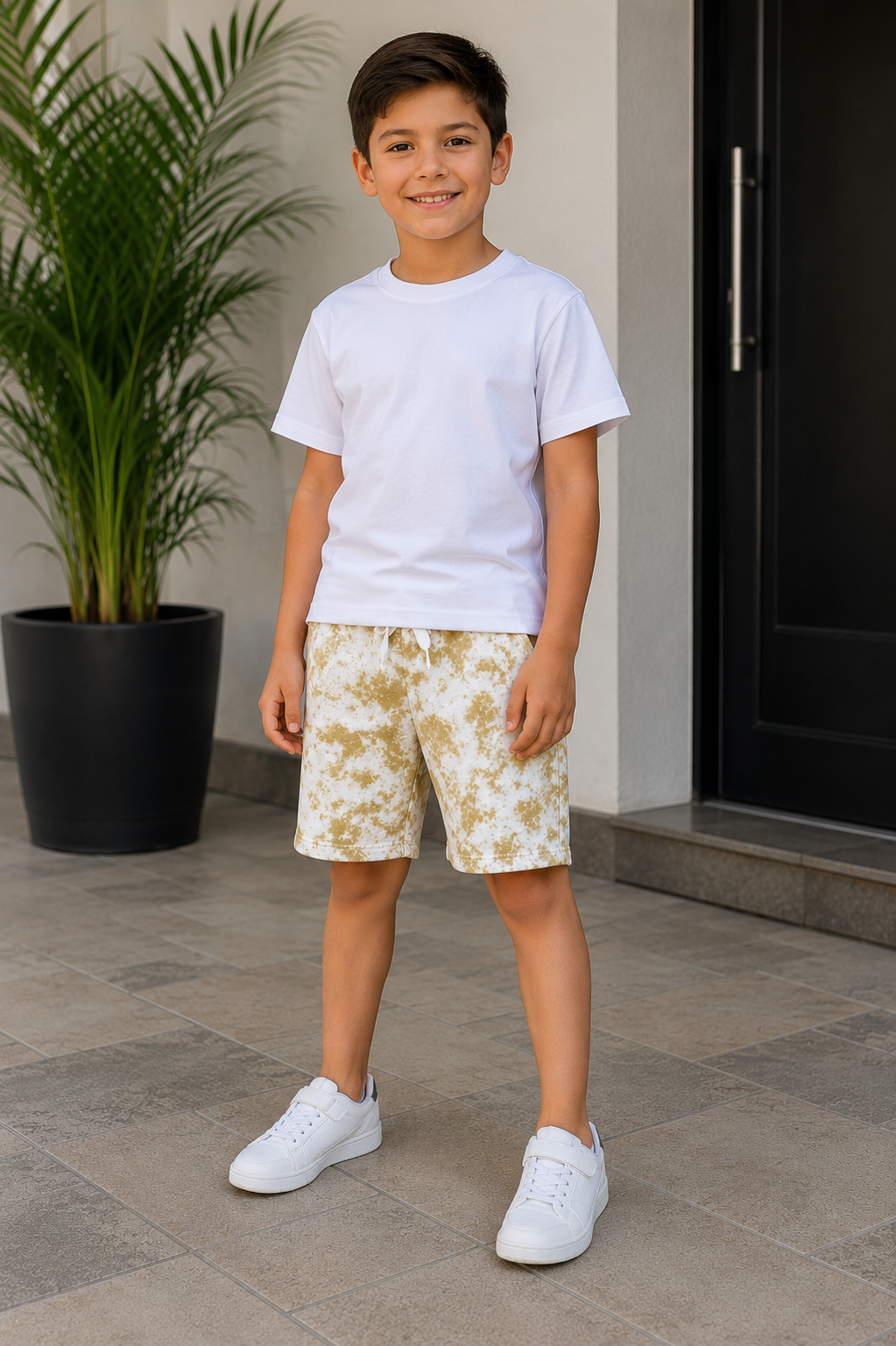 Short Para Niño Tipo Camuflaje