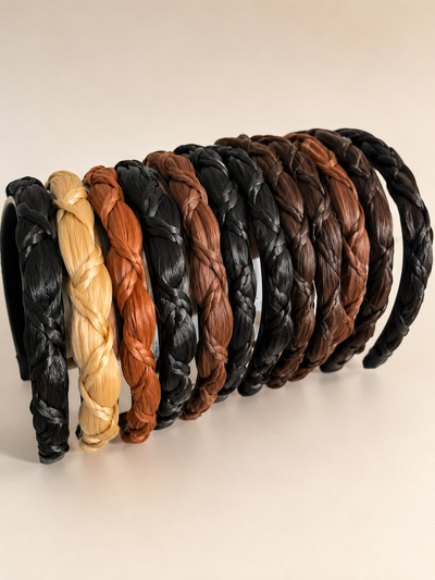 12 Diademas Tejidas