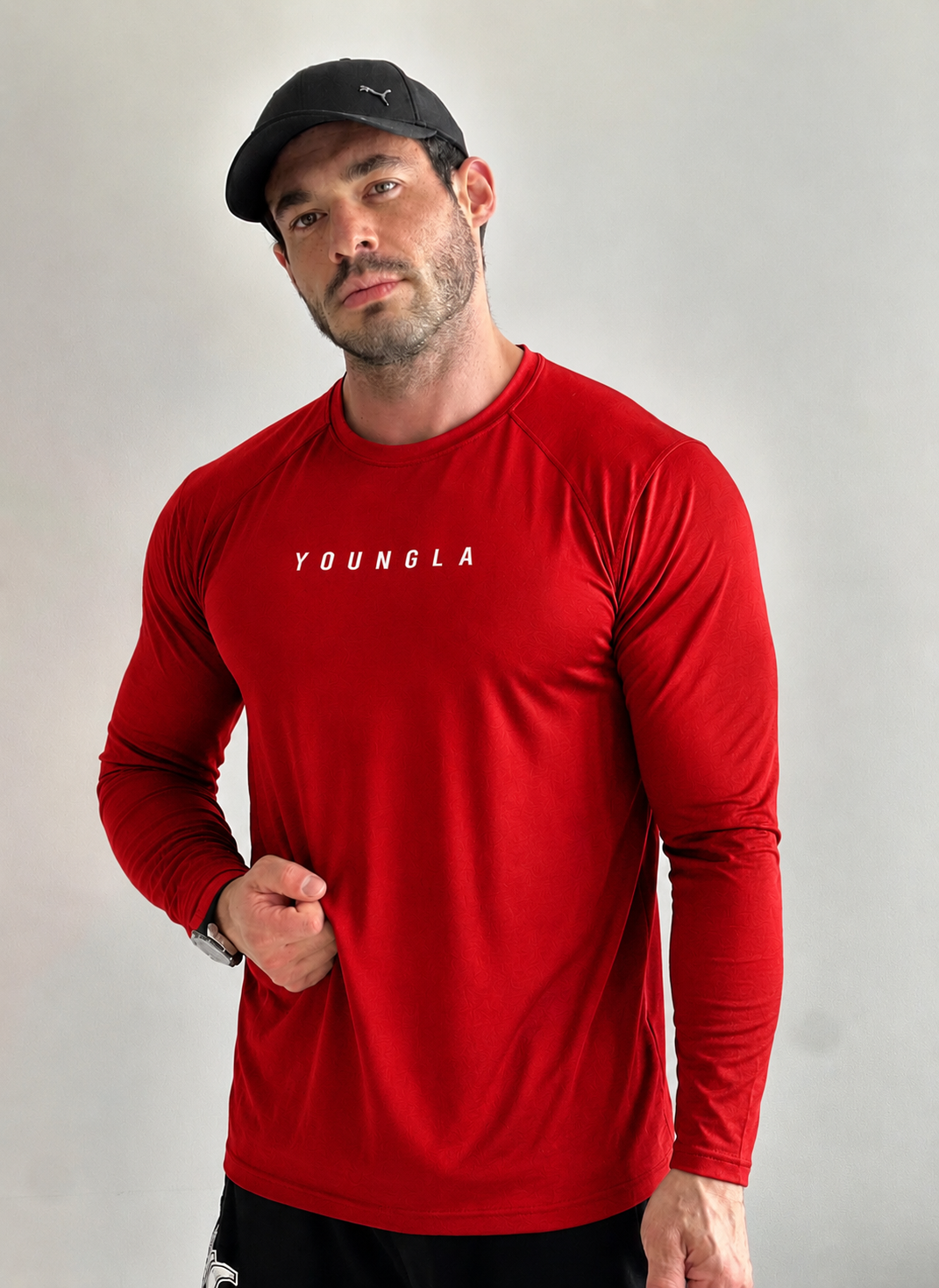 Playera manga Larga YoungLA
