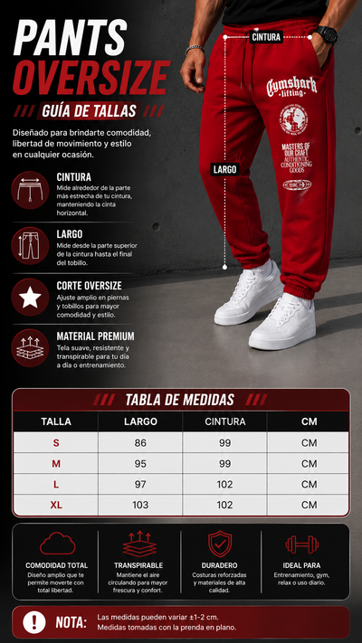 Jogger Felpa GYM Logo Grande