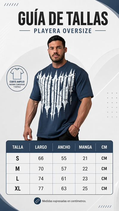 Oversize Para Caballero YLA