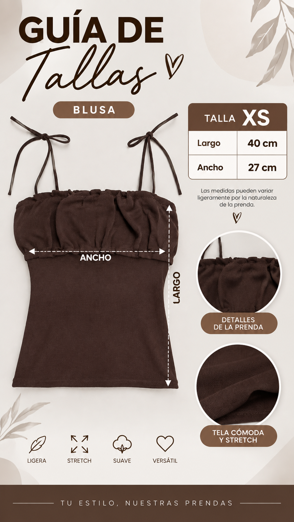 Blusa para Dama Kati