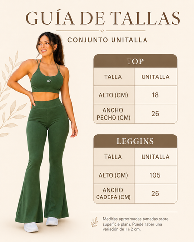 Conjunto Deportivo de Dama Acampanado Miriam
