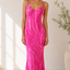Vestido Satinado Rosa