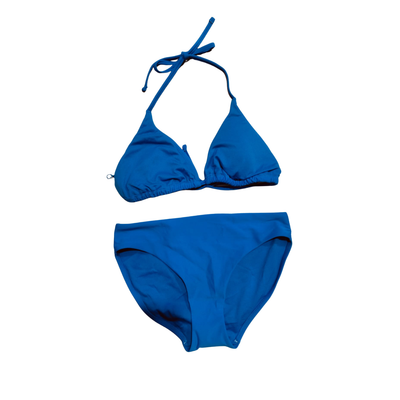 Traje de Baño Azul Para dama 2 Piezas Azul