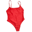 Trajes de Baño Rojo 1 Pieza