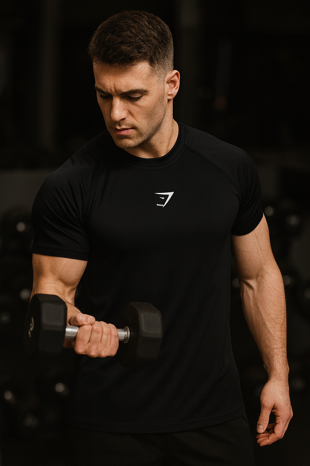 Playera Para Hombre Manga Corta GYM