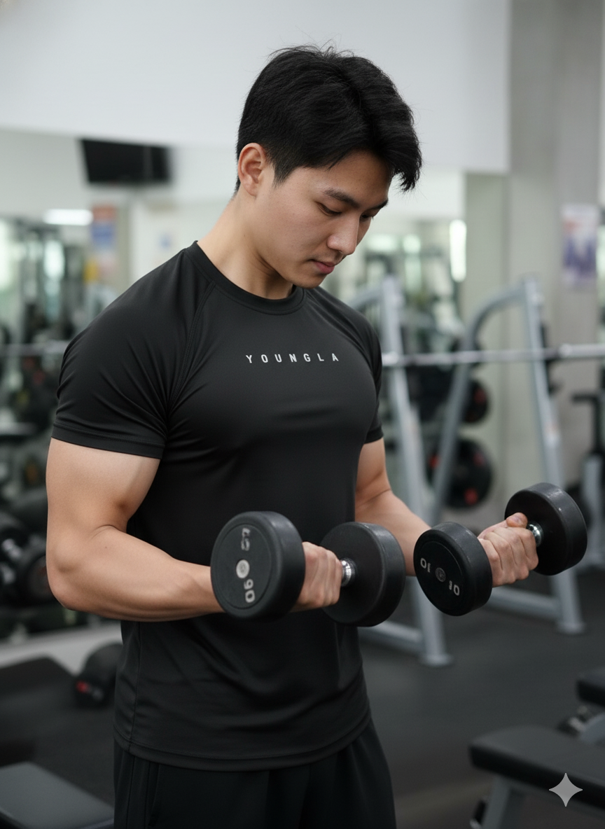 Manga corta Licra Abraham