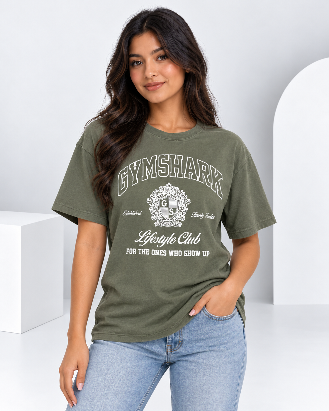 Playera Gymshark Para Dama
