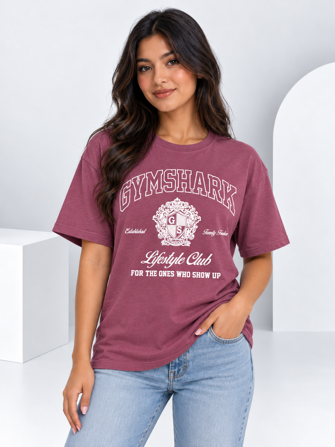 Playera Gymshark Para Dama