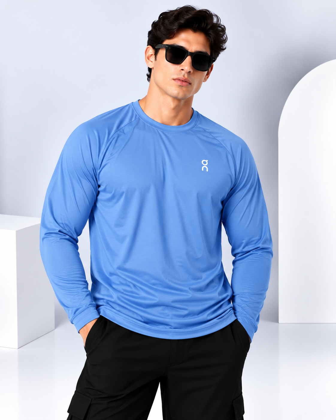 Playera para caballero manga larga On