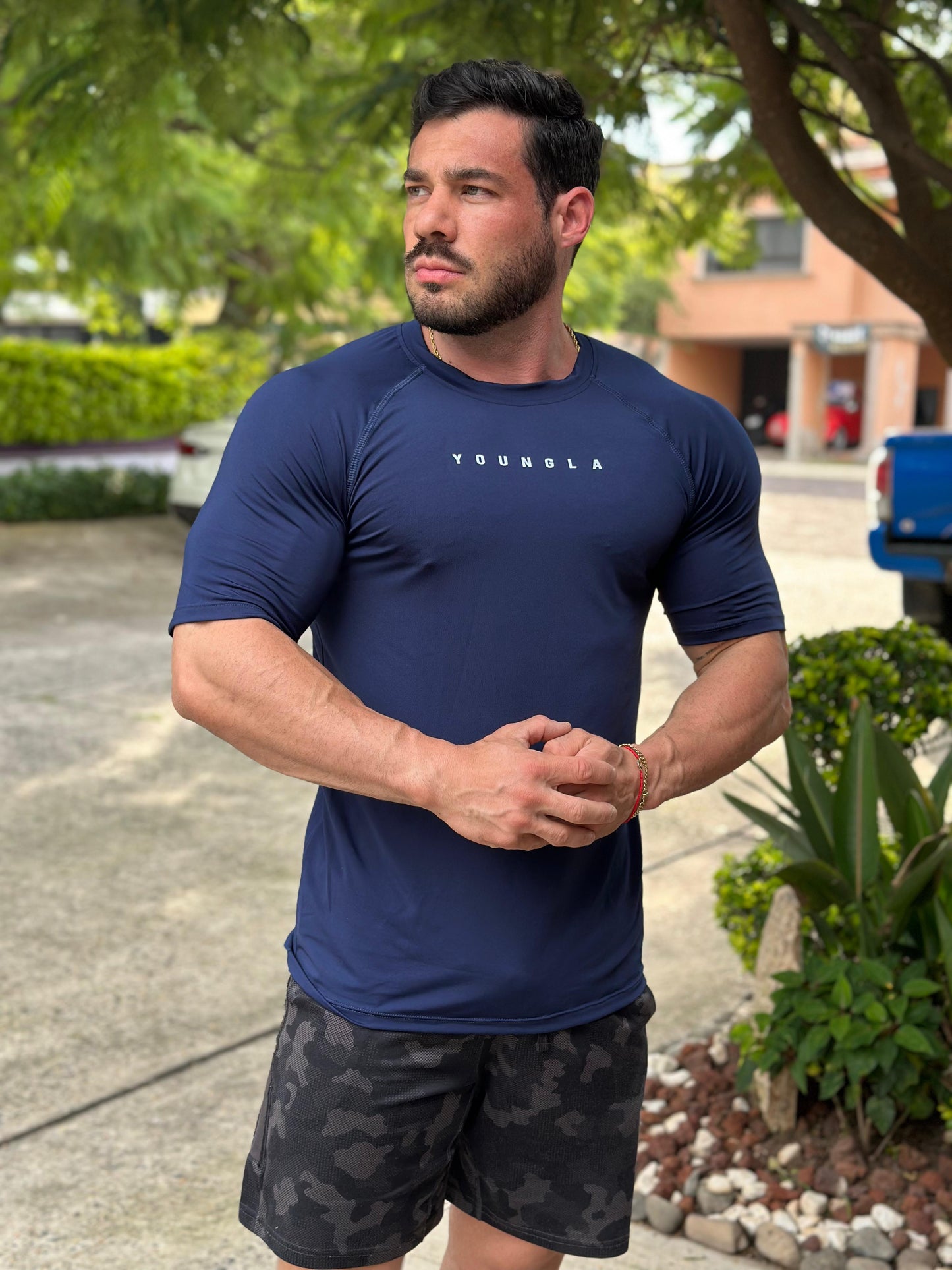 Manga corta Licra Abraham