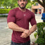 Playera Para Hombre Manga Corta GYM