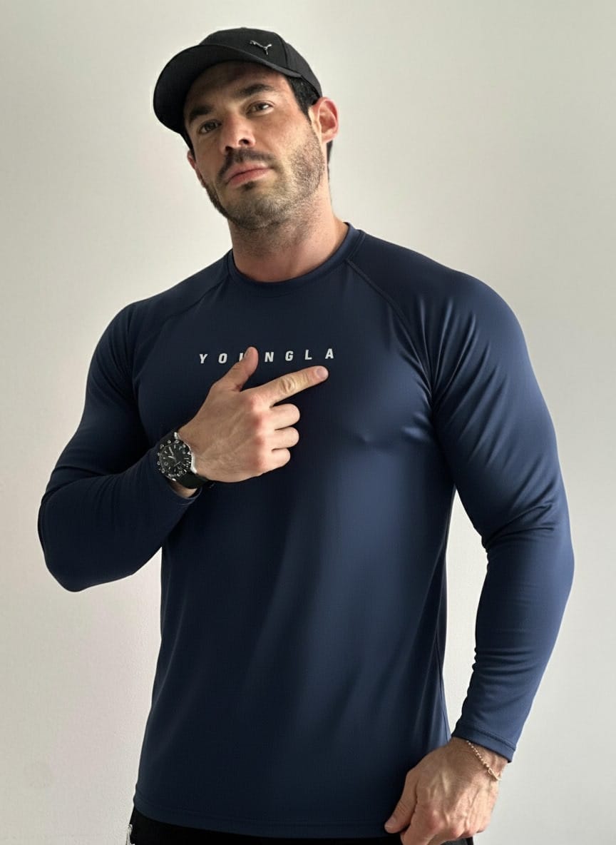 Playera manga Larga Juan