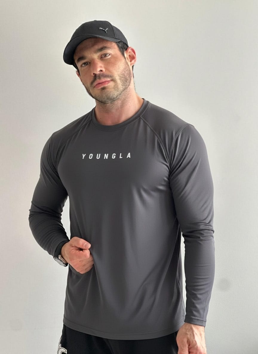 Playera manga Larga Juan