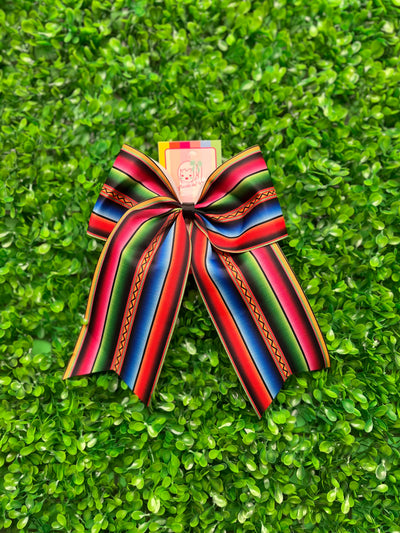 Moño Patrio de Dama Tricolor