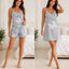 Pijama 3 Piezas para dama  | Short, Blusa y Vestido
