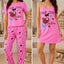 Set de Pijama para dama 3 piezas, pantalón, blusa y vestido