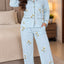 Pijama para Dama pantalón+Blusa