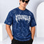 Playera para caballero Oversize Acid Wash