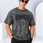 Playera para caballero Oversize Acid Wash