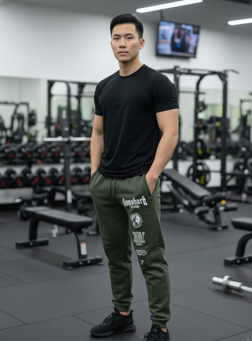 Jogger Felpa GYM Logo Grande