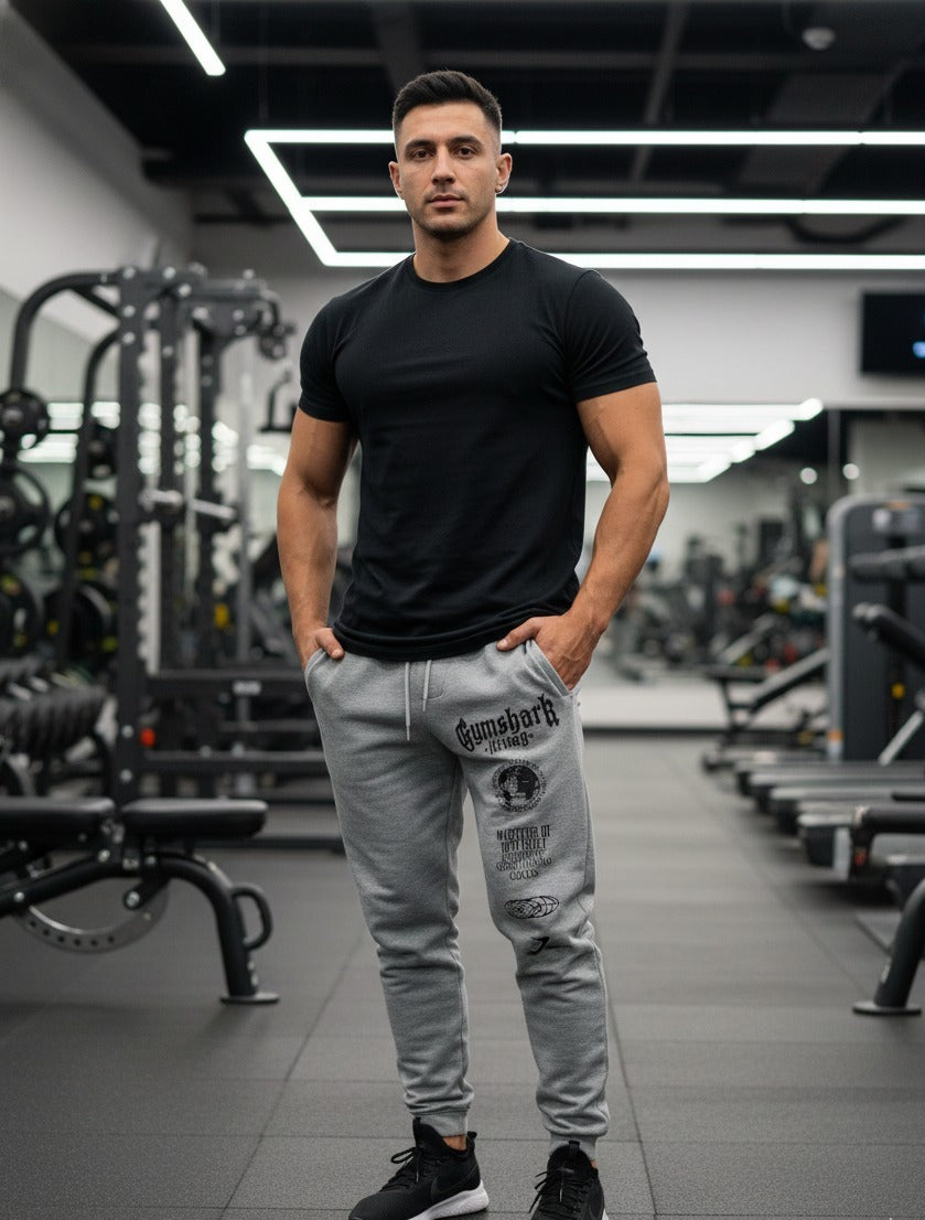 Jogger Felpa GYM Logo Grande