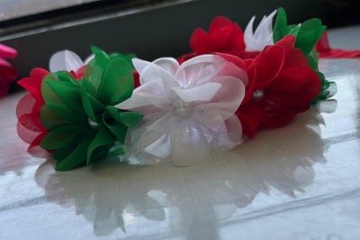 Diadema Patria De Chifon