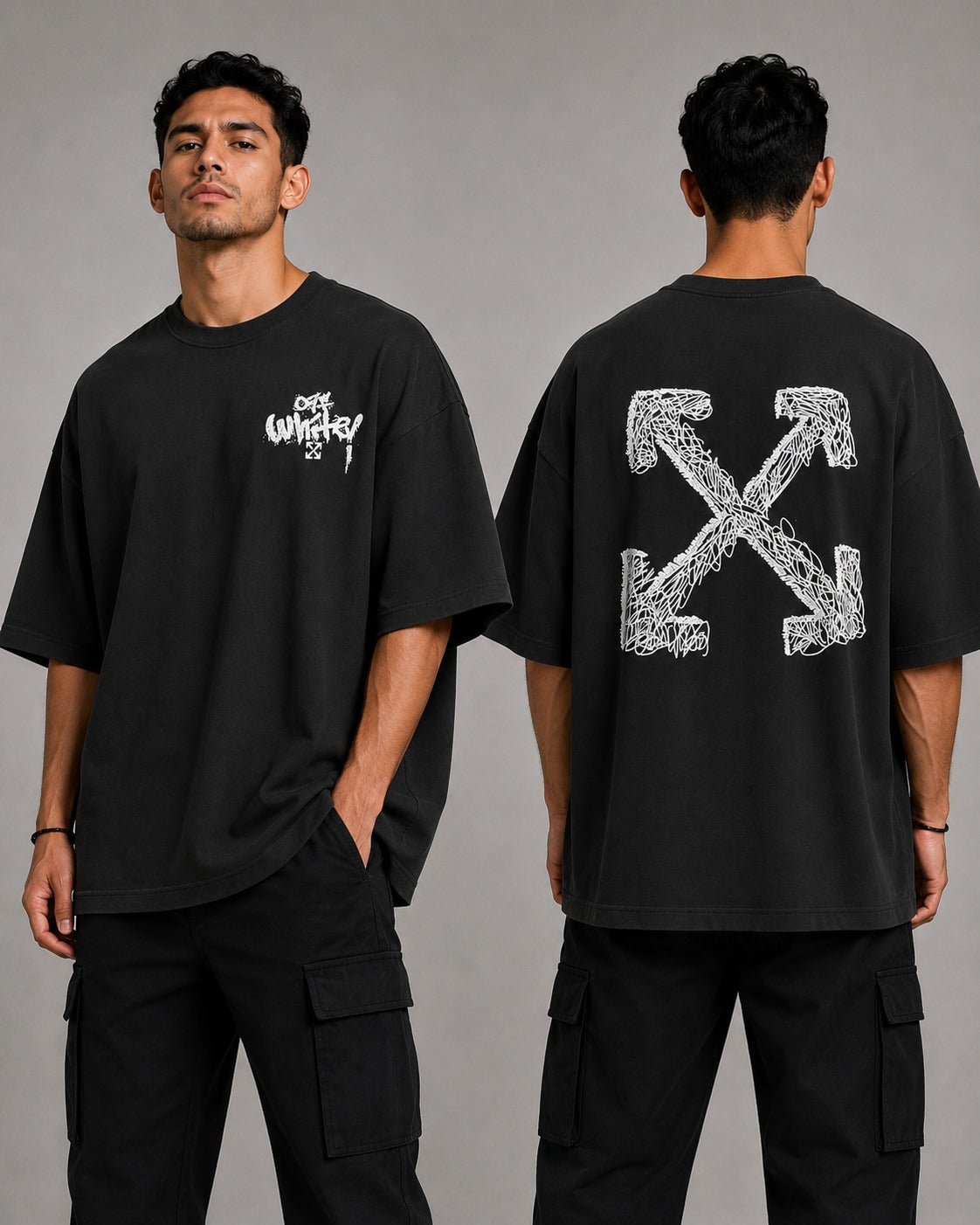 Playera Para Caballero Orlando Oversize