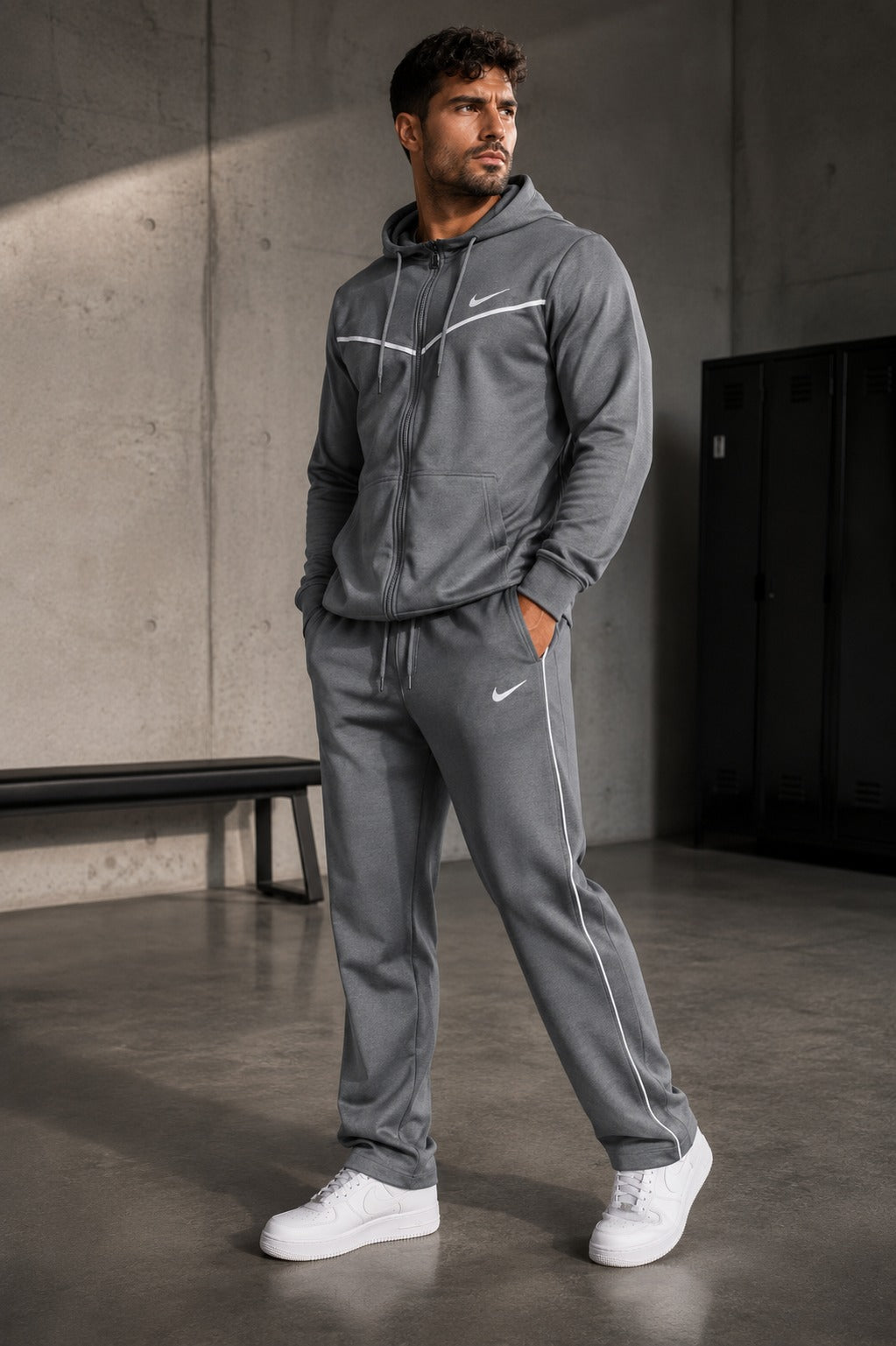 Conjunto Deportivo Para Hombre Con Gorra