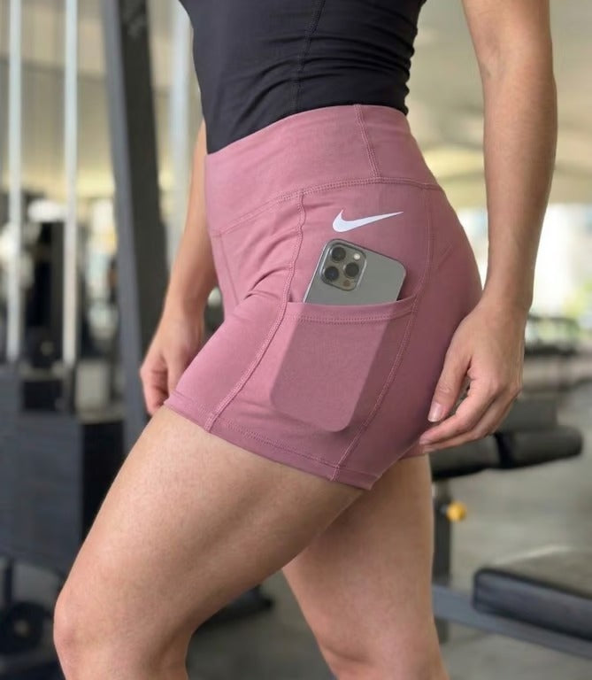 Short de Licra Para Dama Porta Celular