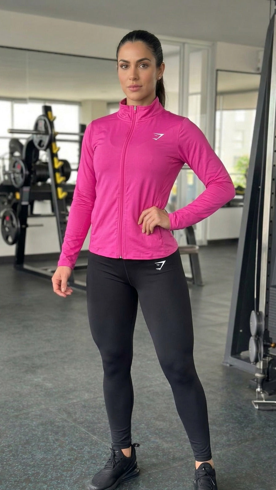 Conjunto Licra Dama Gym Shark