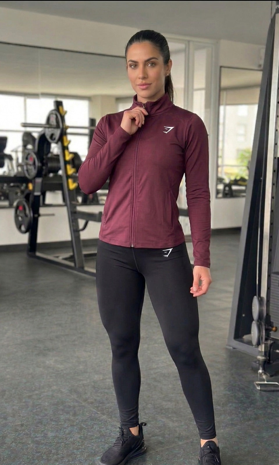 Conjunto Licra Dama Gym Shark
