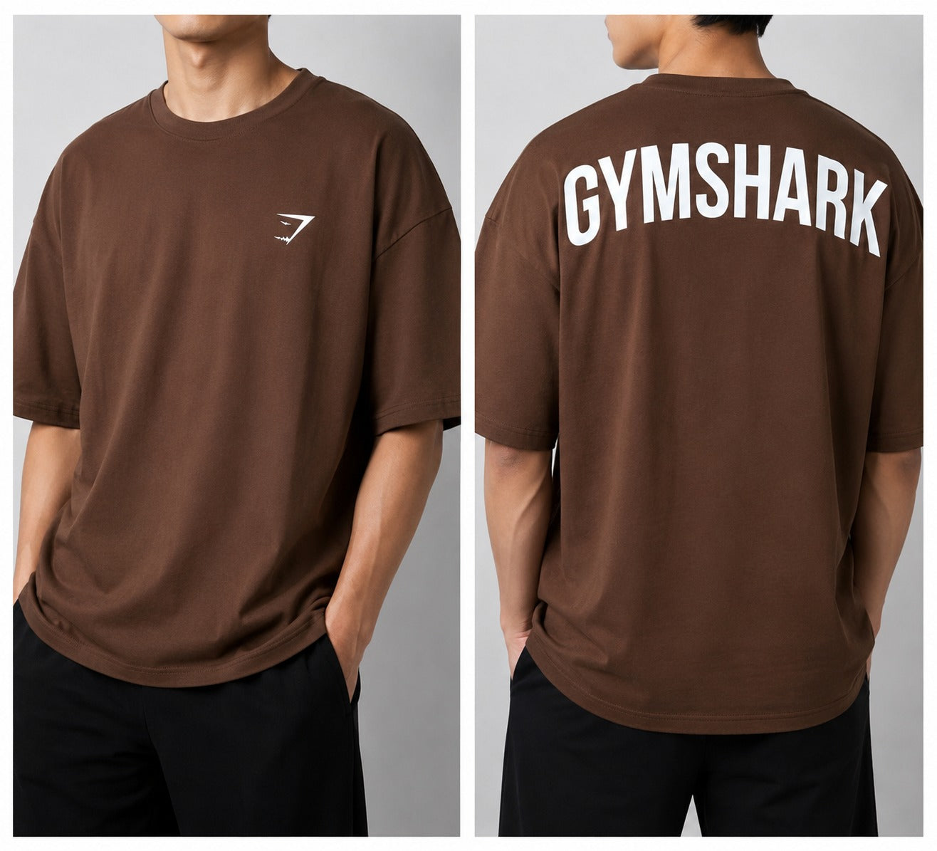 Playera Oversize Gym Shark