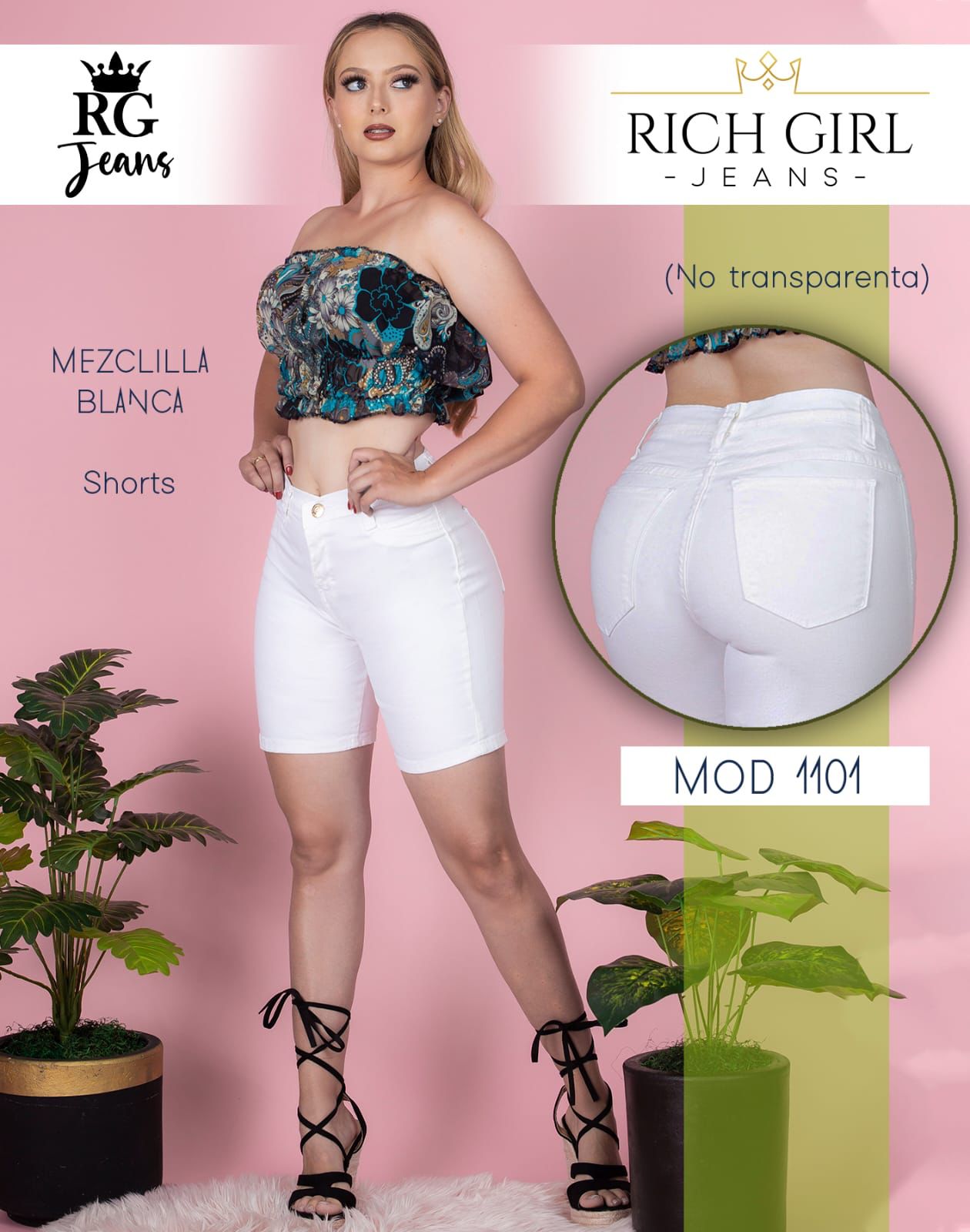 Pantalones y Shorts Para Dama Talla 5
