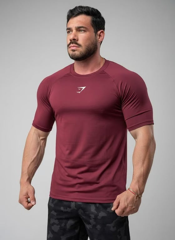 Playera Para Hombre Manga Corta GYM