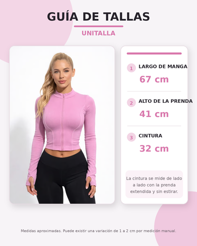 Chamarra Dama Licra De Moda