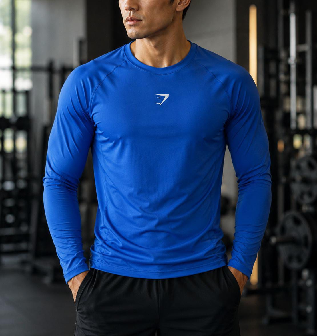 Playera Manga Larga GYM