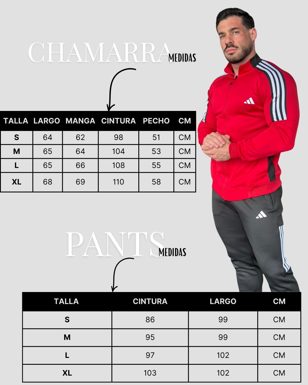 Conjunto Deportivo Para Hombre Adrian